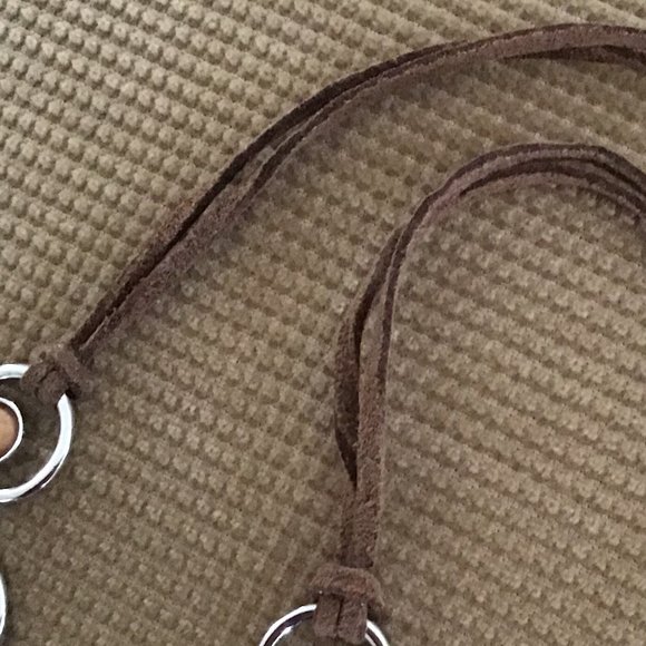 Lia Sophia Earthy Necklace with Suede Foundation Vintage - Picture 10 of 15